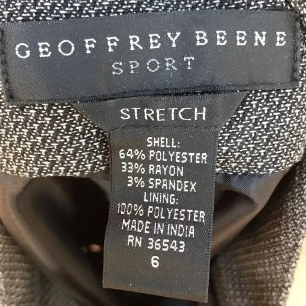 Geoffrey Beene Grey A-Line Short Sport Stretch Skirt Size 6 - Picture 2 of 8